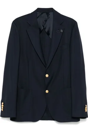 LARDINI Hombre, Chaquetas, Azul, Talla: L