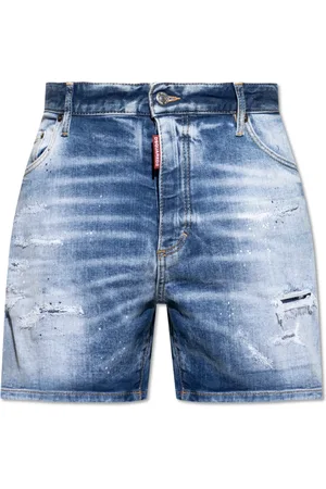 Dsquared2 Hombre, Pantalones cortos, Azul, Talla: 2XL
