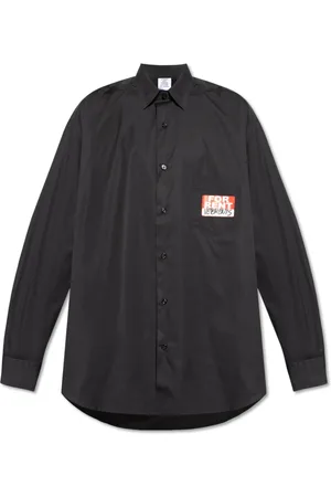 Vetements Hombre, Camisas, Negro, Talla: L