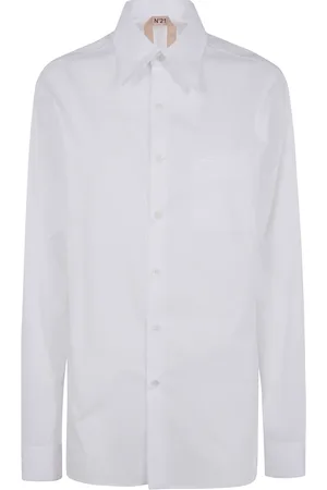 Nº21 Hombre, Camisas, Blanco, Talla: L