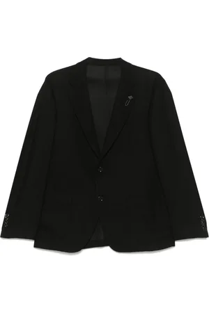 LARDINI Hombre, Chaquetas, Negro, Talla: XL