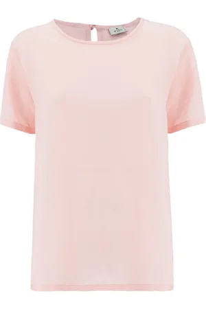 Etro Mujer, Camisetas, Rosa, Talla: L