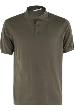 KANGRA CASHMERE Hombre, Camisetas, Verde, Talla: XL