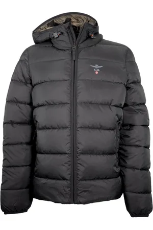 Aeronautica Militare Hombre, Chaquetas, Negro, Talla: L