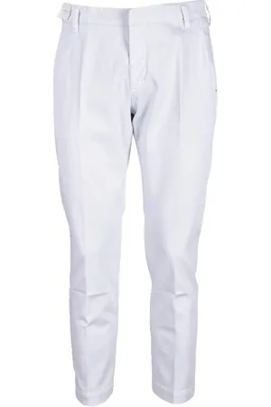 Entre Amis Hombre, Pantalones, Blanco, Talla: W34