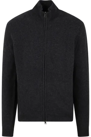 Roberto Collina Hombre, Jerseys, Gris, Talla: L