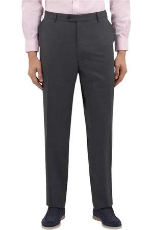 Brooks Brothers Hombre, Pantalones, Gris, Talla: W36