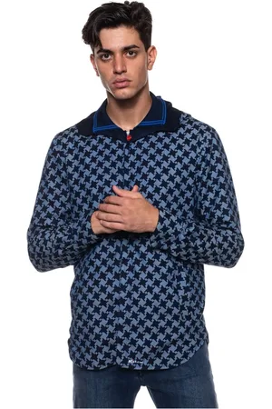 Kiton Hombre, Chaquetas, Azul, Talla: M