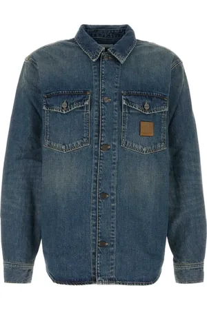 Carhartt Hombre, Camisas, Azul, Talla: S
