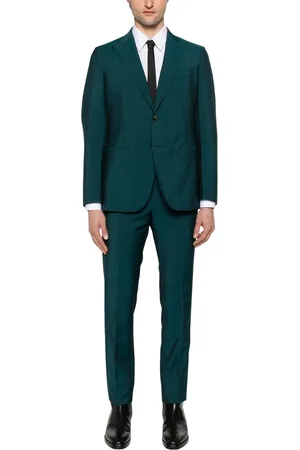 CARUSO Hombre, Trajes, Verde, Talla: L