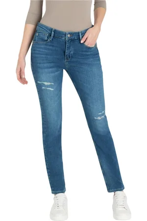 Mac Mujer, Vaqueros, Azul, Talla: 2XL