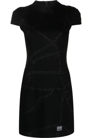 VERSACE Mujer, Vestidos, Negro, Talla: S