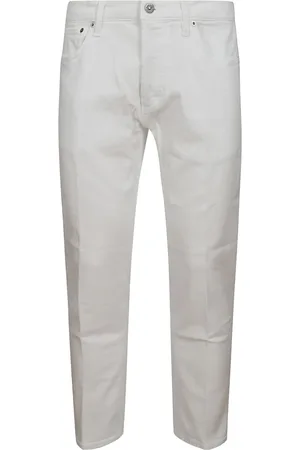 Dondup Hombre, Vaqueros, Blanco, Talla: W28