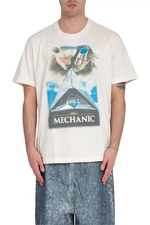 DOUBLET Hombre, Camisetas, Blanco, Talla: S