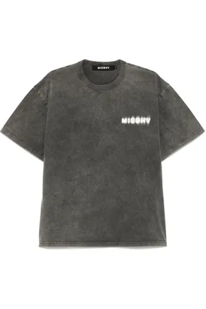 MISBHV Hombre, Camisetas, Negro, Talla: L