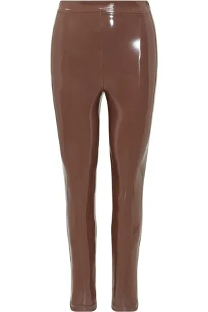 ACTUALEE Mujer, Pantalones, Marrón, Talla: S