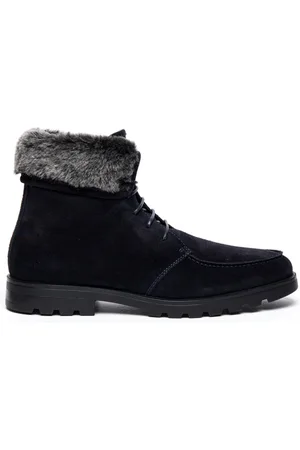 santoni Hombre, Zapatos, Azul, Talla: 41 1/2 EU