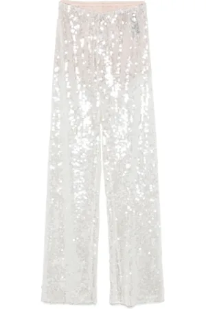 FEDERICA TOSI Mujer, Pantalones, Gris, Talla: XS