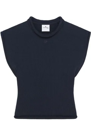 Courrèges Mujer, Camisetas, Azul, Talla: S