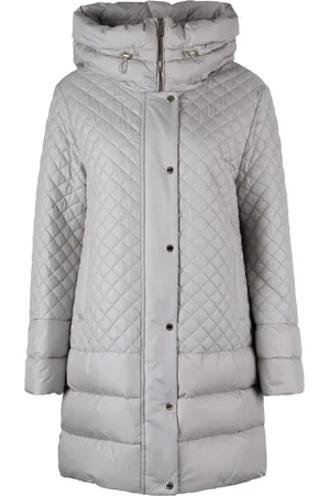 MOORER Mujer, Chaquetas, Gris, Talla: L