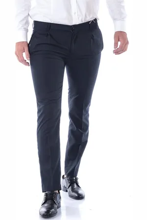 D.A. Daniele Alessandrini Hombre, Pantalones, Azul, Talla: M