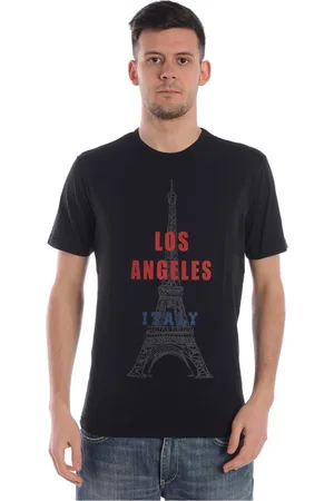 D.A. Daniele Alessandrini Hombre, Camisetas, Negro, Talla: S