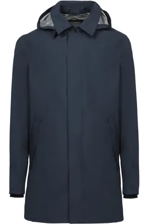 HERNO Hombre, Abrigos, Azul, Talla: L