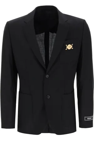 VERSACE Hombre, Chaquetas, Negro, Talla: M