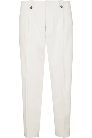 ELEVENTY Hombre, Pantalones, Blanco, Talla: W31