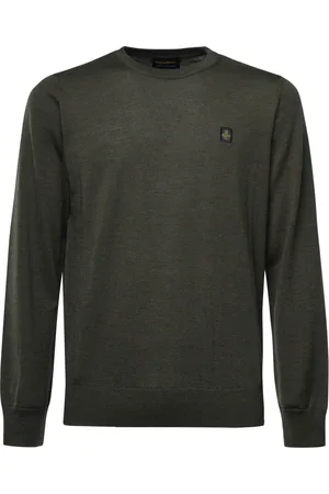 RefrigiWear Hombre, Jerseys, Verde, Talla: S