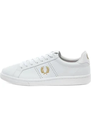 Fred Perry Hombre, Zapatos, Blanco, Talla: 45 EU