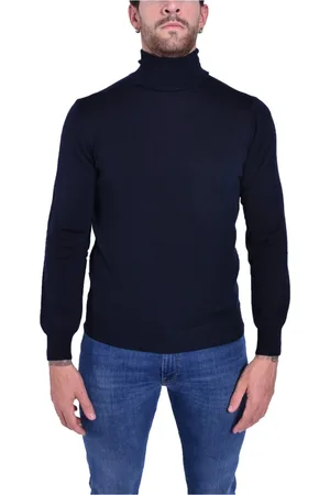 KANGRA CASHMERE Hombre, Jerseys, Azul, Talla: L