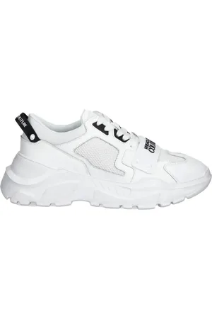 VERSACE Hombre, Zapatos, Blanco, Talla: 43 EU