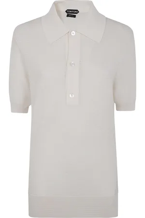 Tom Ford Hombre, Camisetas, Blanco, Talla: L