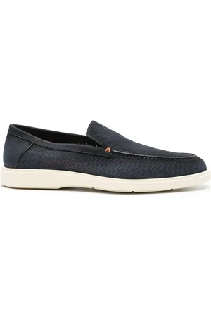 santoni Hombre, Zapatos, Azul, Talla: 46 EU