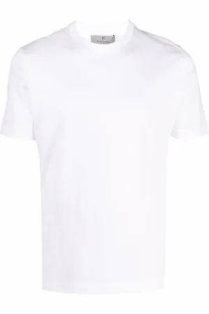 CANALI Hombre, Camisetas, Blanco, Talla: 4XL