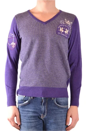 La Martina Hombre, Jerseys, Púrpura, Talla: S