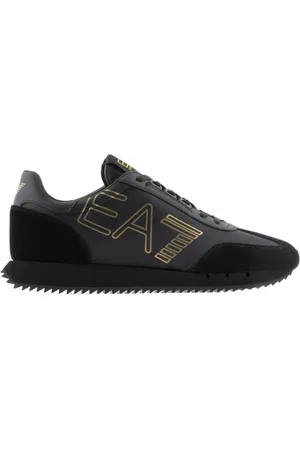 EA7 Hombre, Zapatos, Negro, Talla: 45 1/3 EU