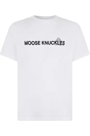 Moose Knuckles Hombre, Camisetas, Blanco, Talla: S