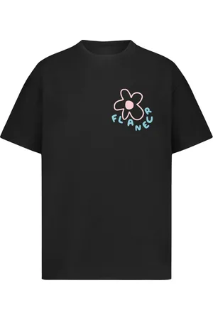FLÂNEUR Hombre, Camisetas, Negro, Talla: XL