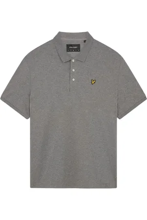 Lyle & Scott Hombre, Camisetas, Gris, Talla: M