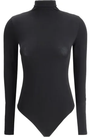 Wolford Mujer, Camisetas, Negro, Talla: L