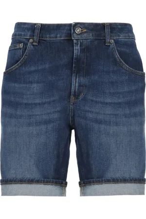 Dondup Hombre, Pantalones cortos, Azul, Talla: W38