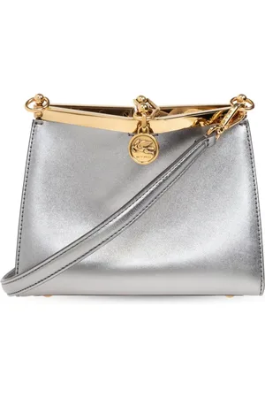 Etro Mujer, Bolsos, Gris, Talla: ONE Size
