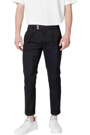 GIANNI LUPO Hombre, Pantalones, Negro, Talla: S