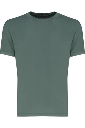 ZANONE Hombre, Camisetas, Verde, Talla: XL