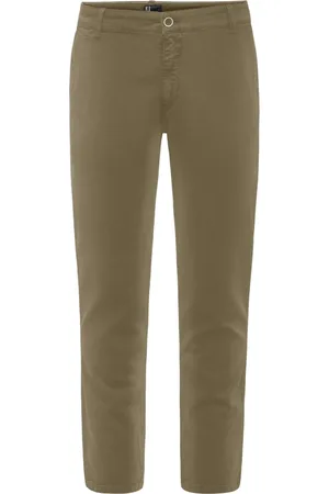 Bomboogie Hombre, Pantalones, Verde, Talla: W31