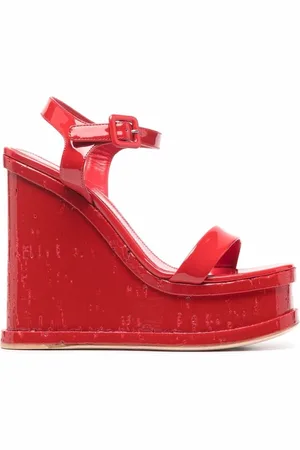 HAUS OF HONEY Mujer, Zapatos, Rojo, Talla: 37 EU