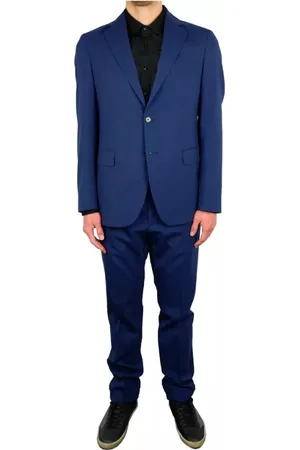 Aquascutum Hombre, Trajes, Azul, Talla: S