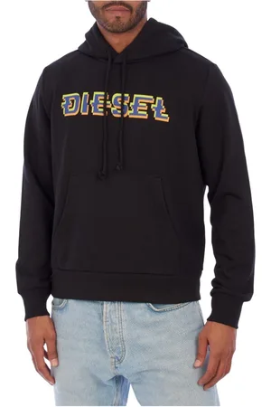 Diesel Hombre, Sudaderas, Negro, Talla: M